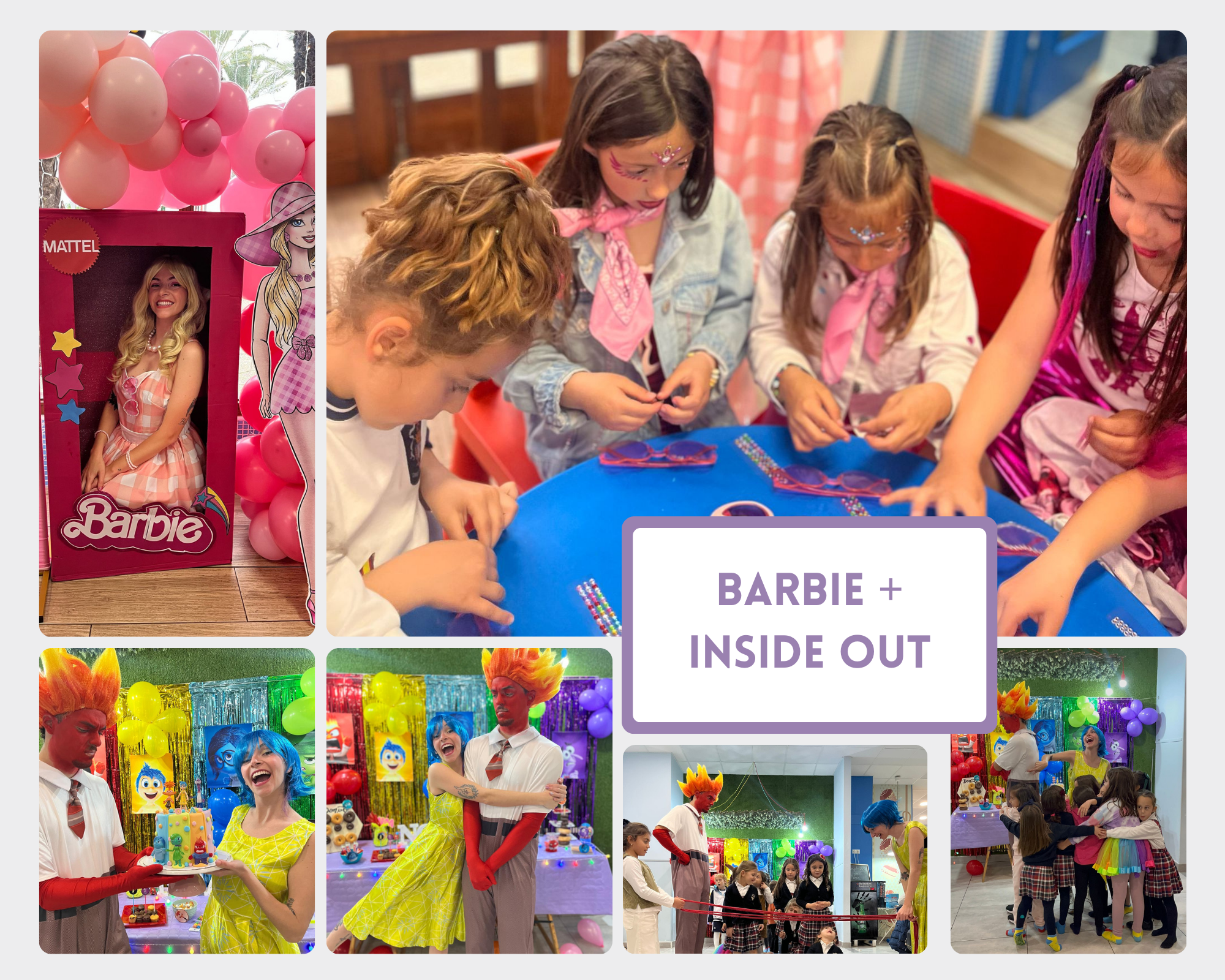 Barbie & Inside Out