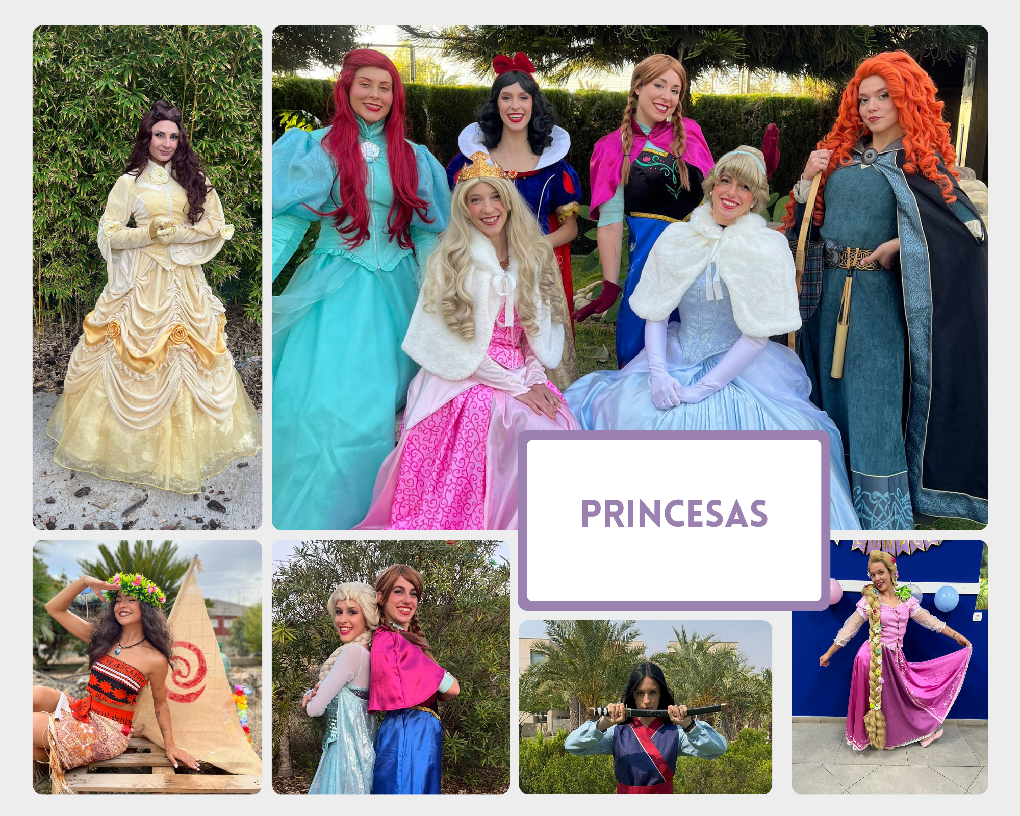 Princesas en acción